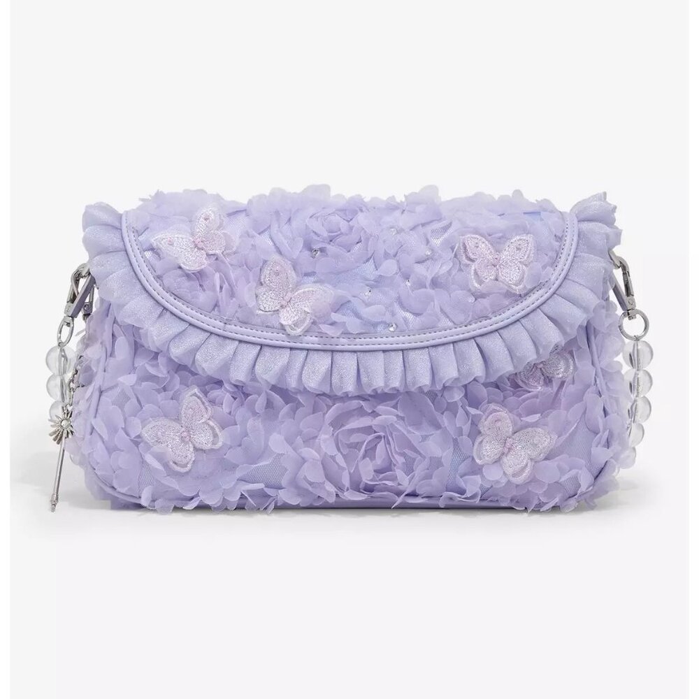 Her Universe Wicked Glinda Butterfly Tulle Shoulder Bag Box Lunch Exclusive NWT